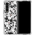 Disney Mickey Mouse Face Pattern Galaxy Z Fold4 5G Clear Case